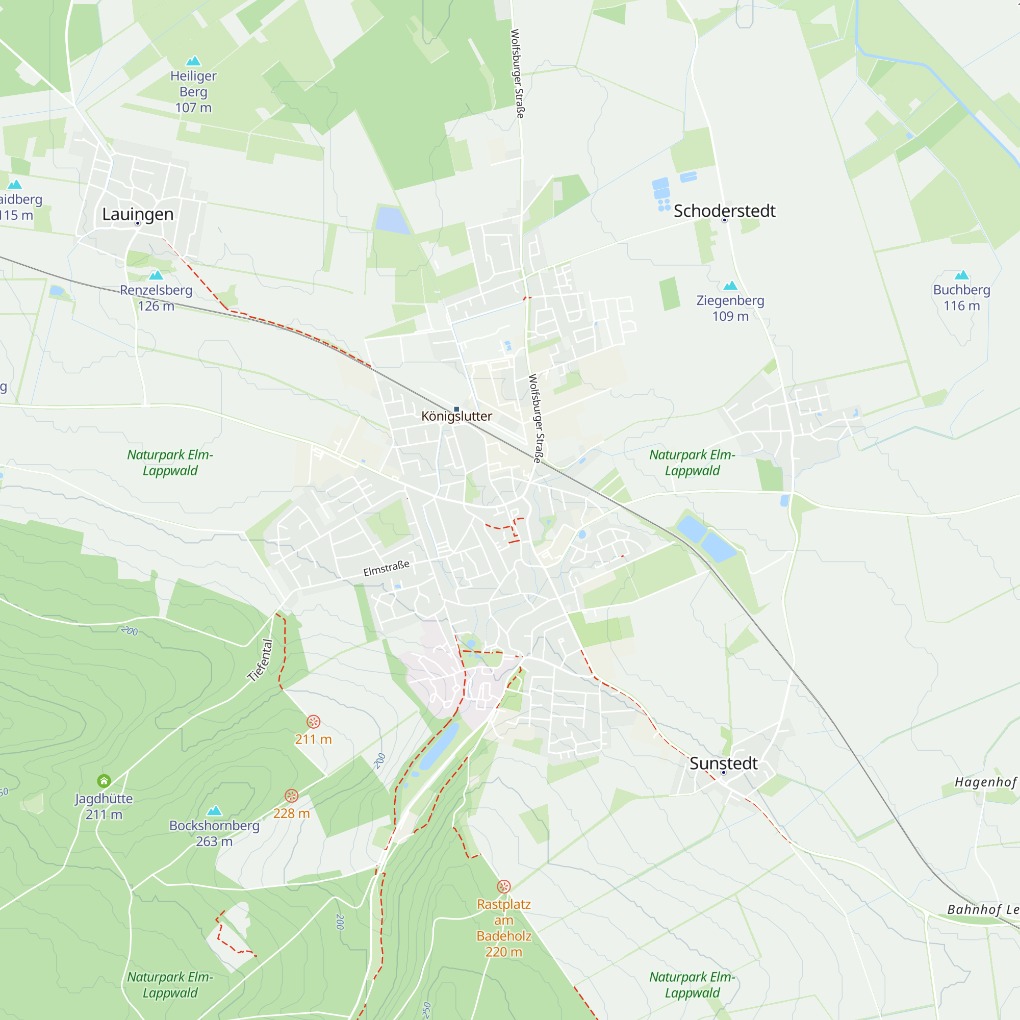 FEMO Geopark Informationszentrum map