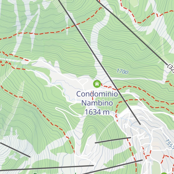 Map of Super G Italian Mountain Club - Campiglio