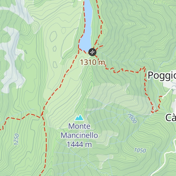 Map of Monte Riva