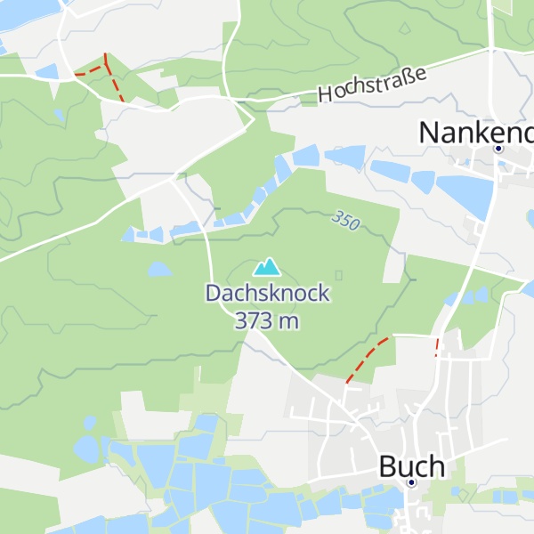 Map of Dachsknock