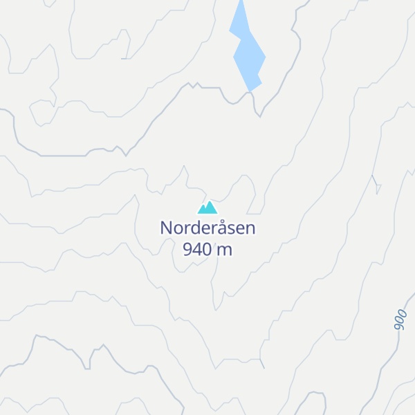 Map of Norderåsen