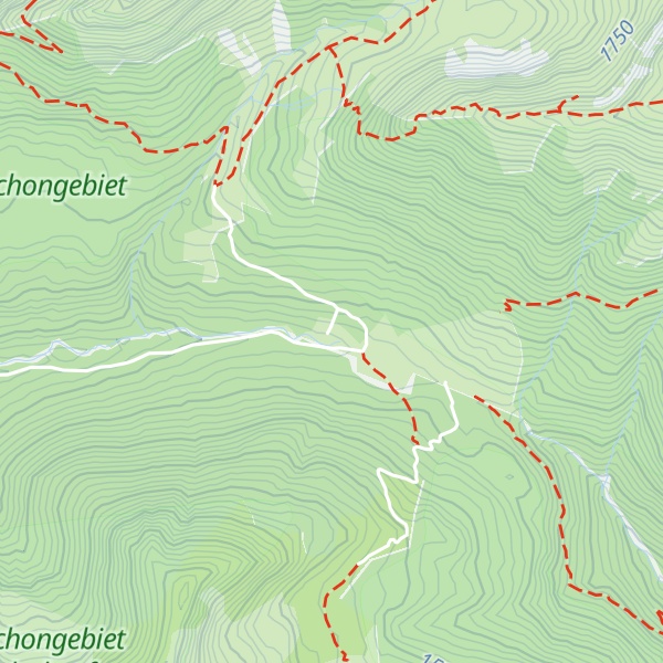 Map of Alpe Jägerhütte