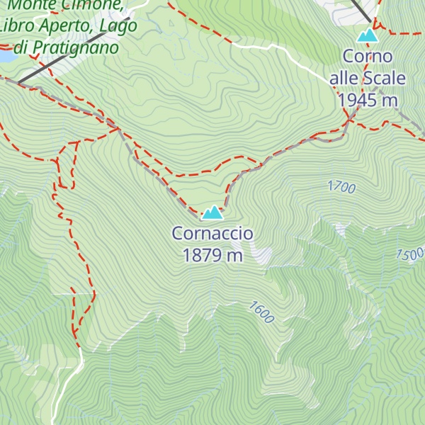 Map of Cornaccio