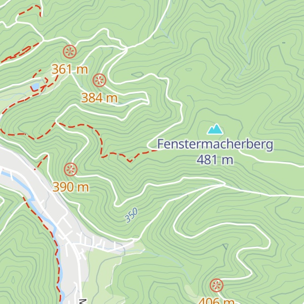 Map of Triangelhütte