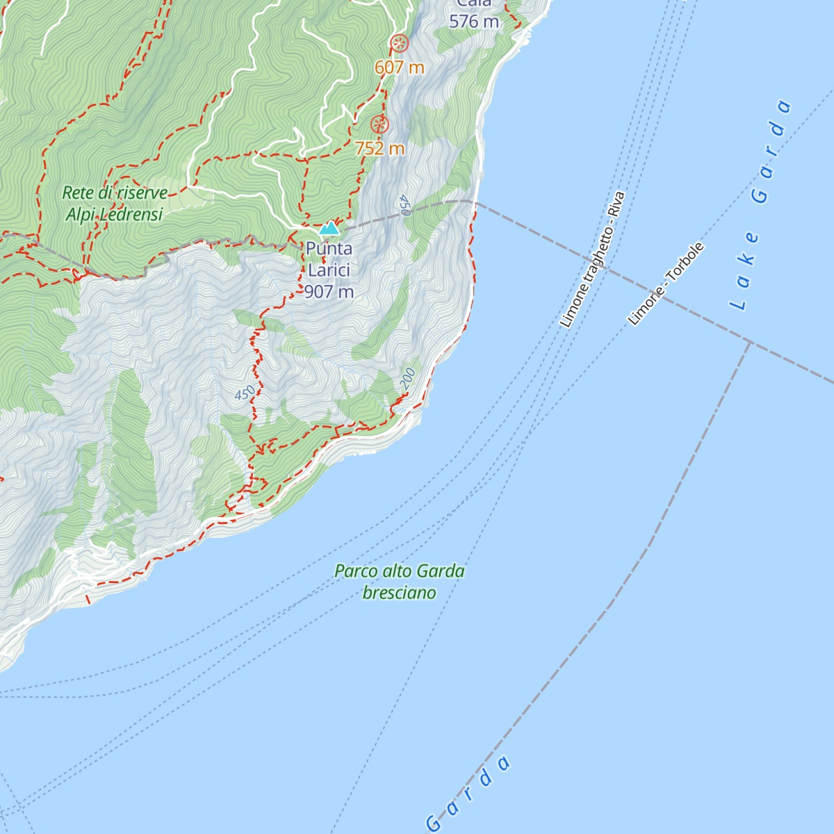 Hotel Capo Reamol map