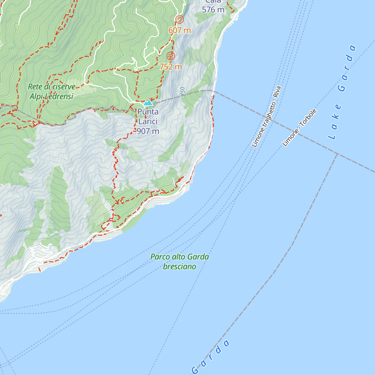 Hotel Capo Reamol map