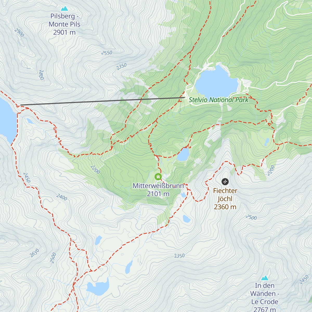 Kaserschupf map