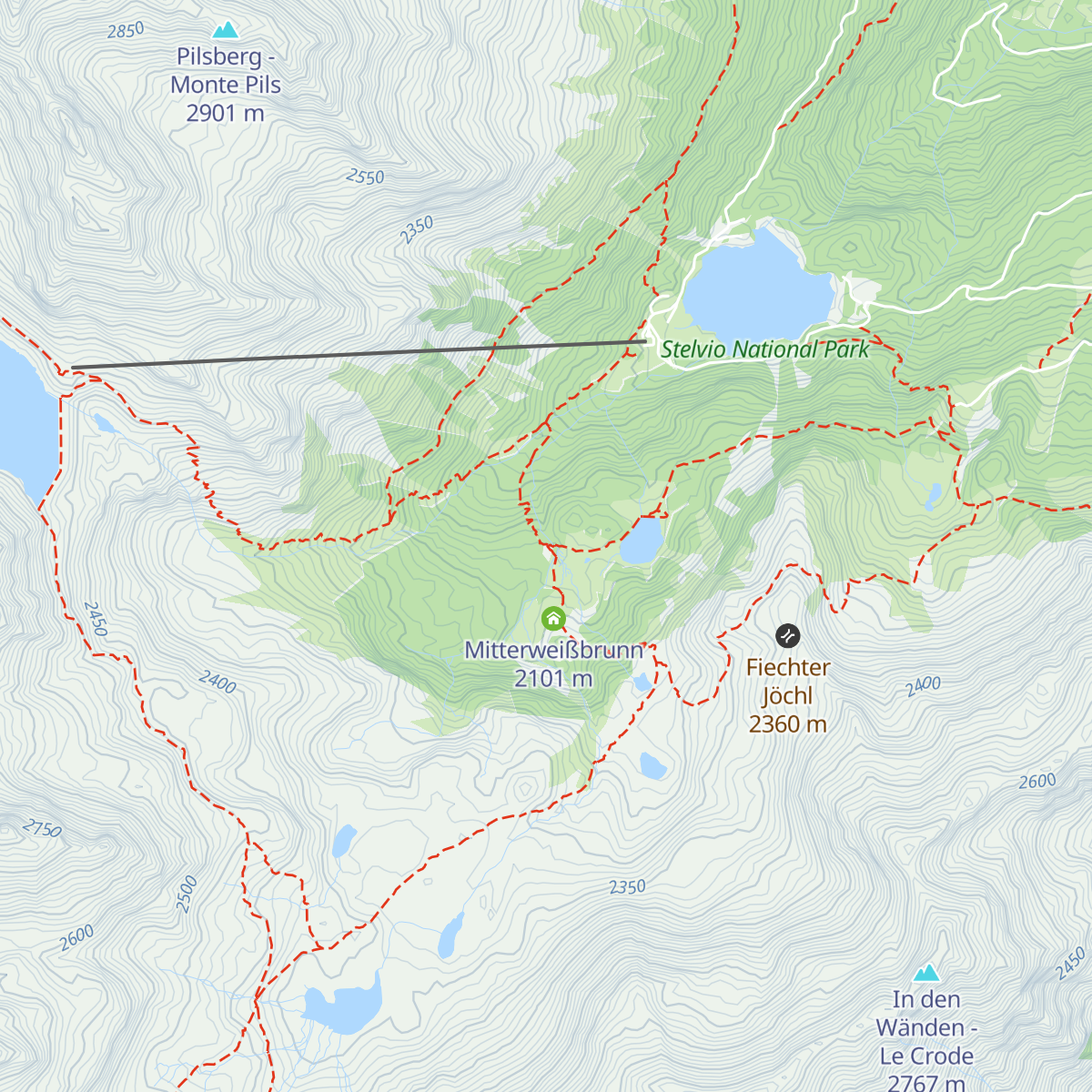 Kaserschupf map
