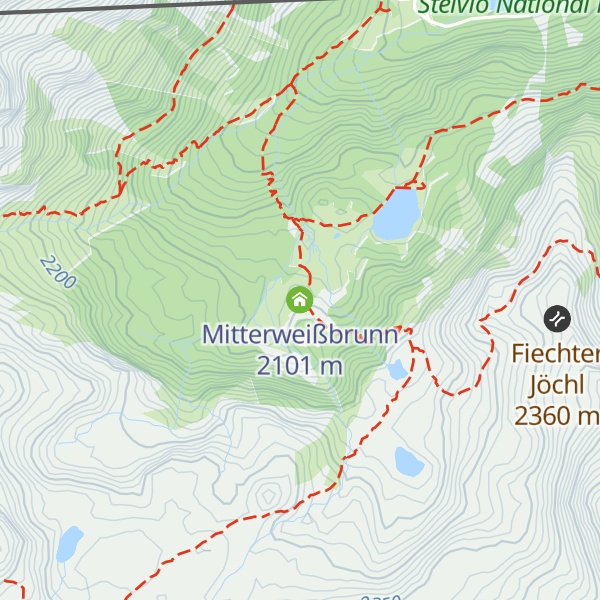 Map of Mitterweißbrunn