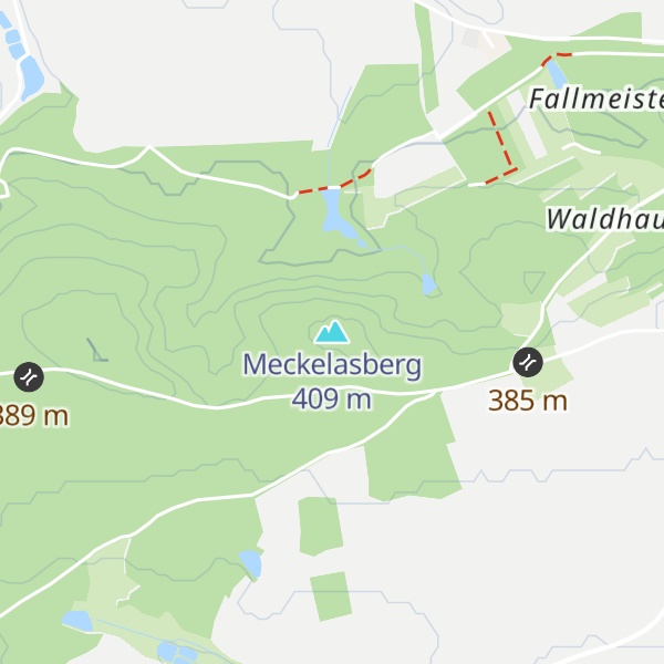 Map of Meckelasberg