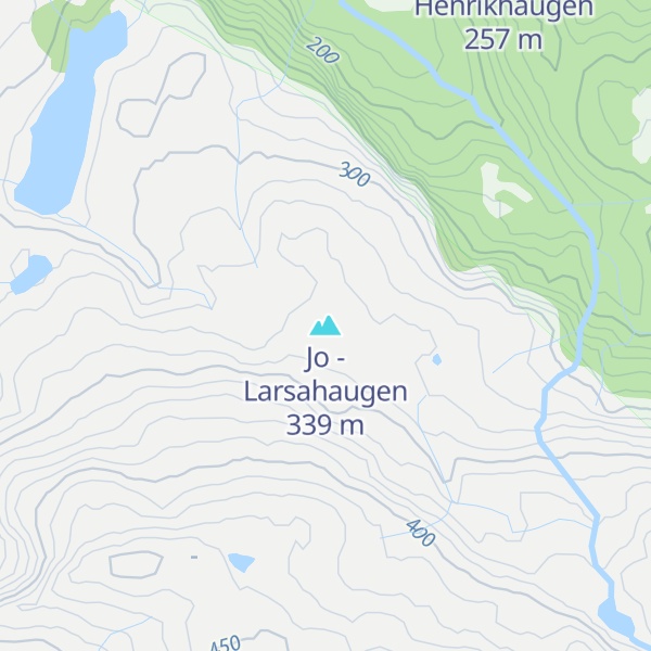 Map of Jo - Larsahaugen