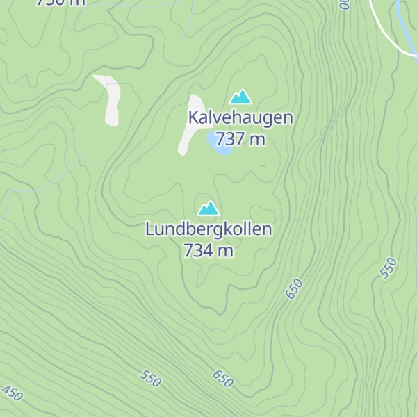 Map of Lundbergkollen