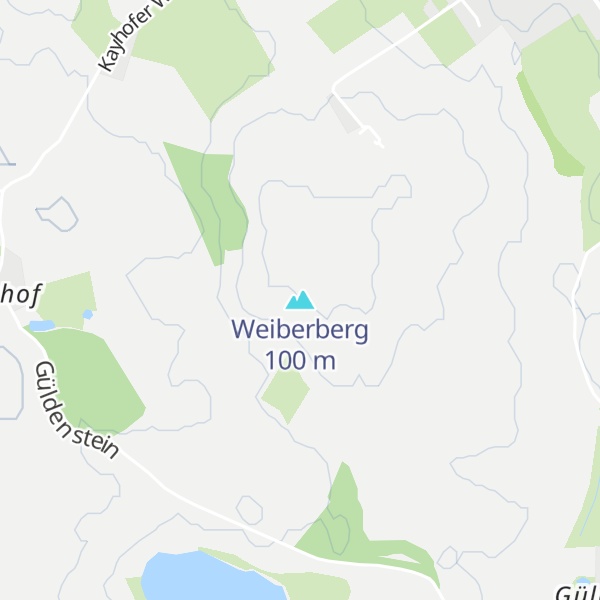 Map of Weiberberg