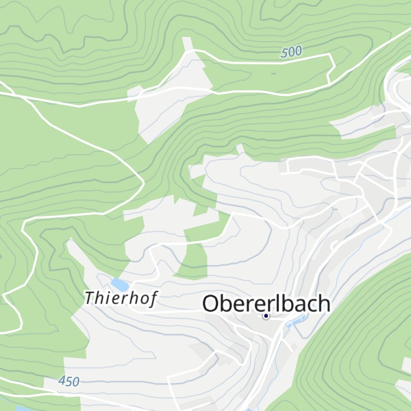 Map of Skihütte Obererlbach
