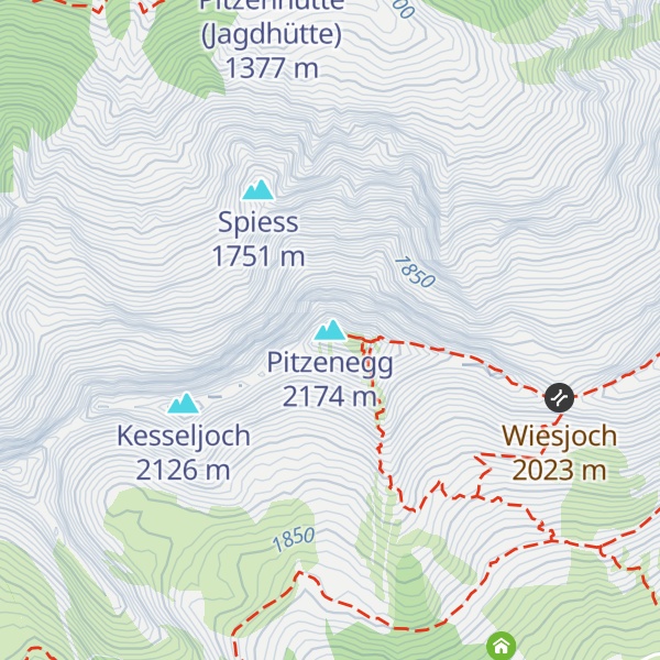 Map of Pitzenegg