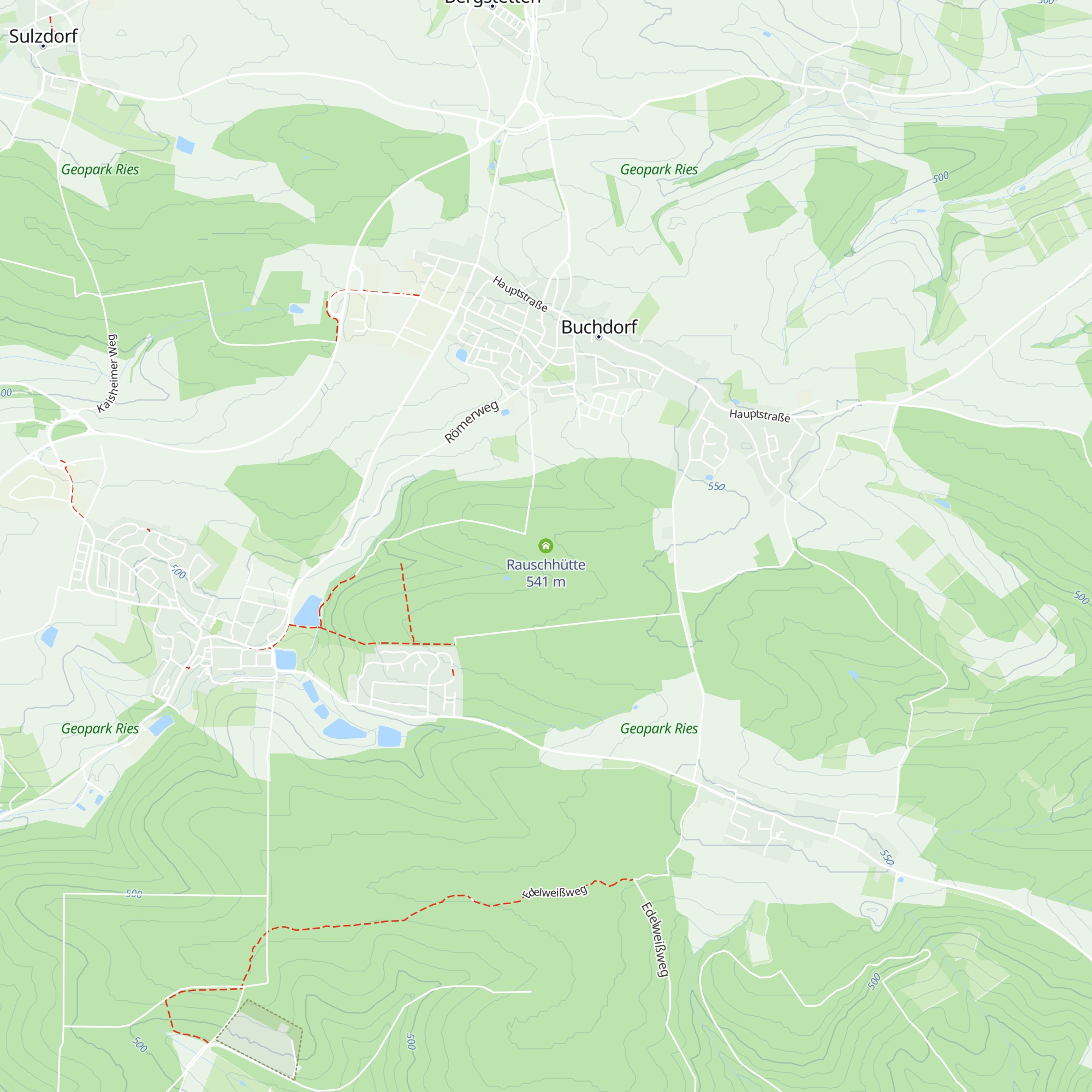 Rauschhütte map