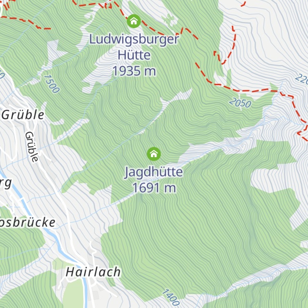 Map of Jagdhütte