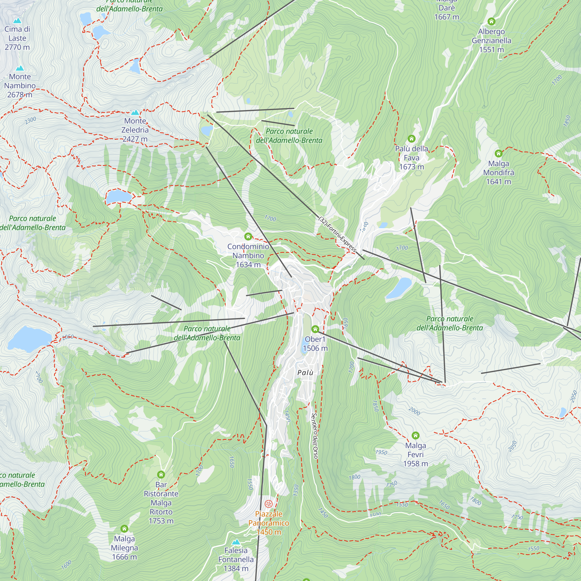 Ristorante Pizzeria Le Roi map