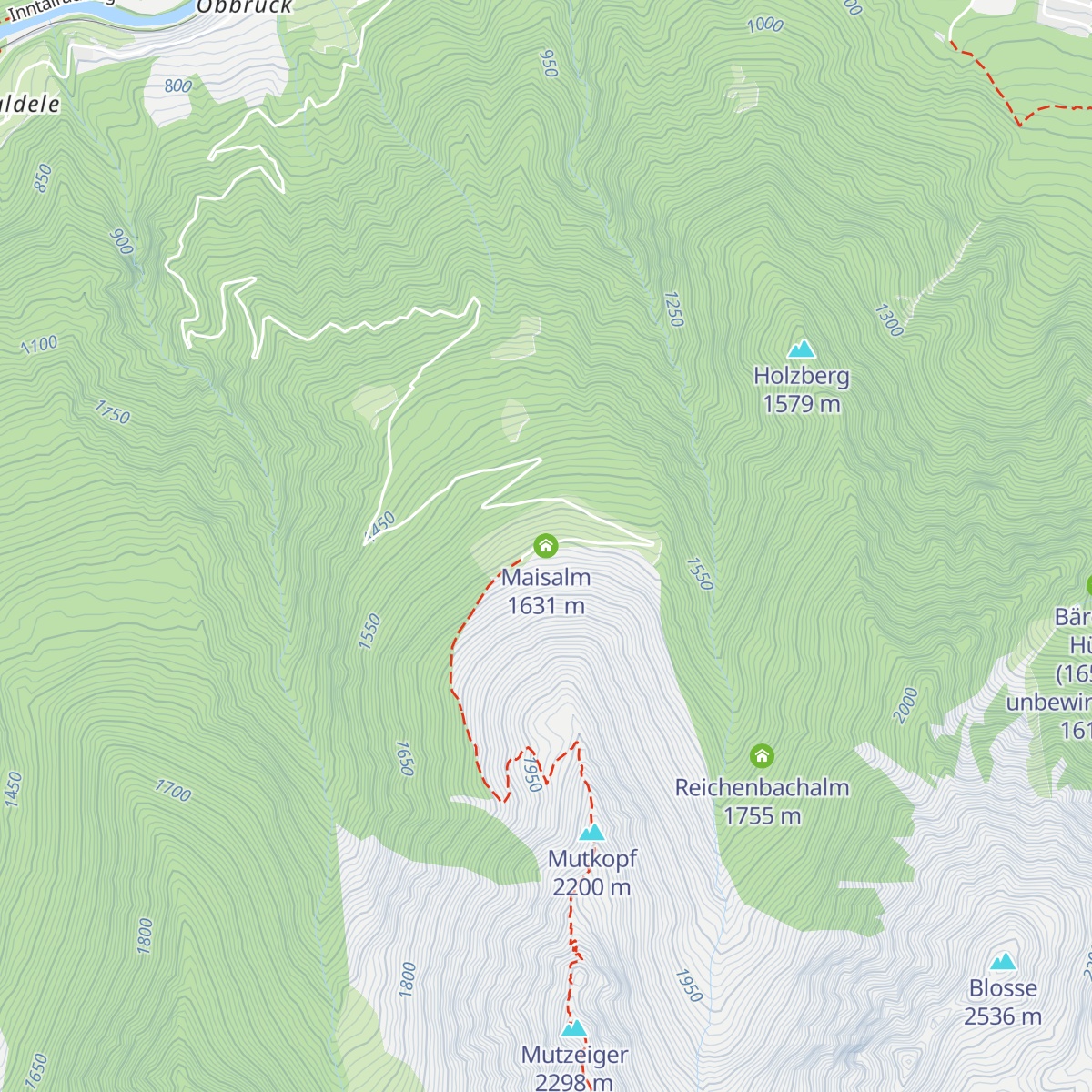 Maisalm map