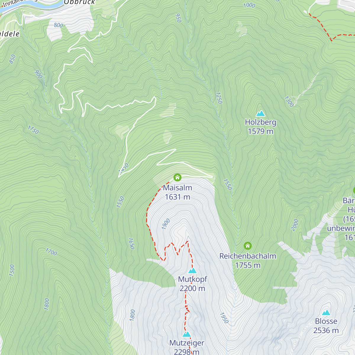 Maisalm map
