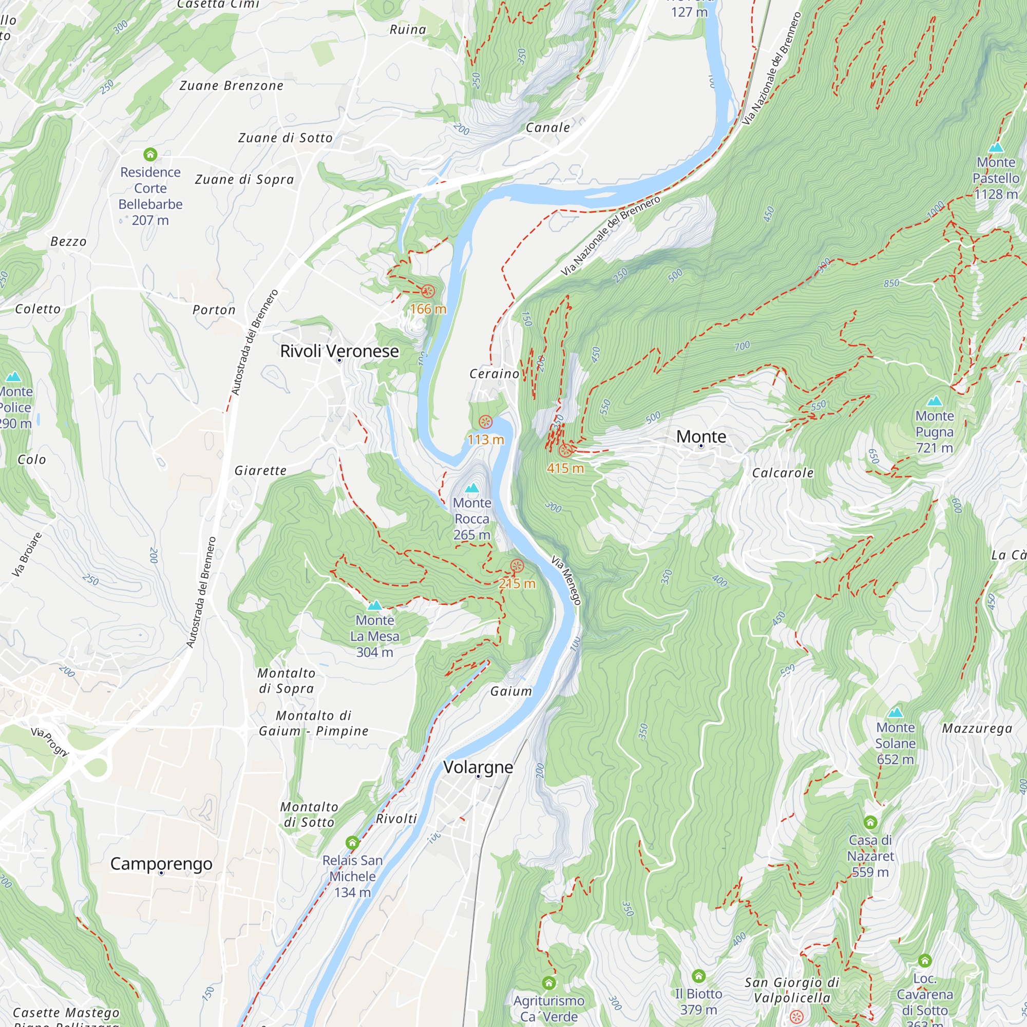 La Chiusa map
