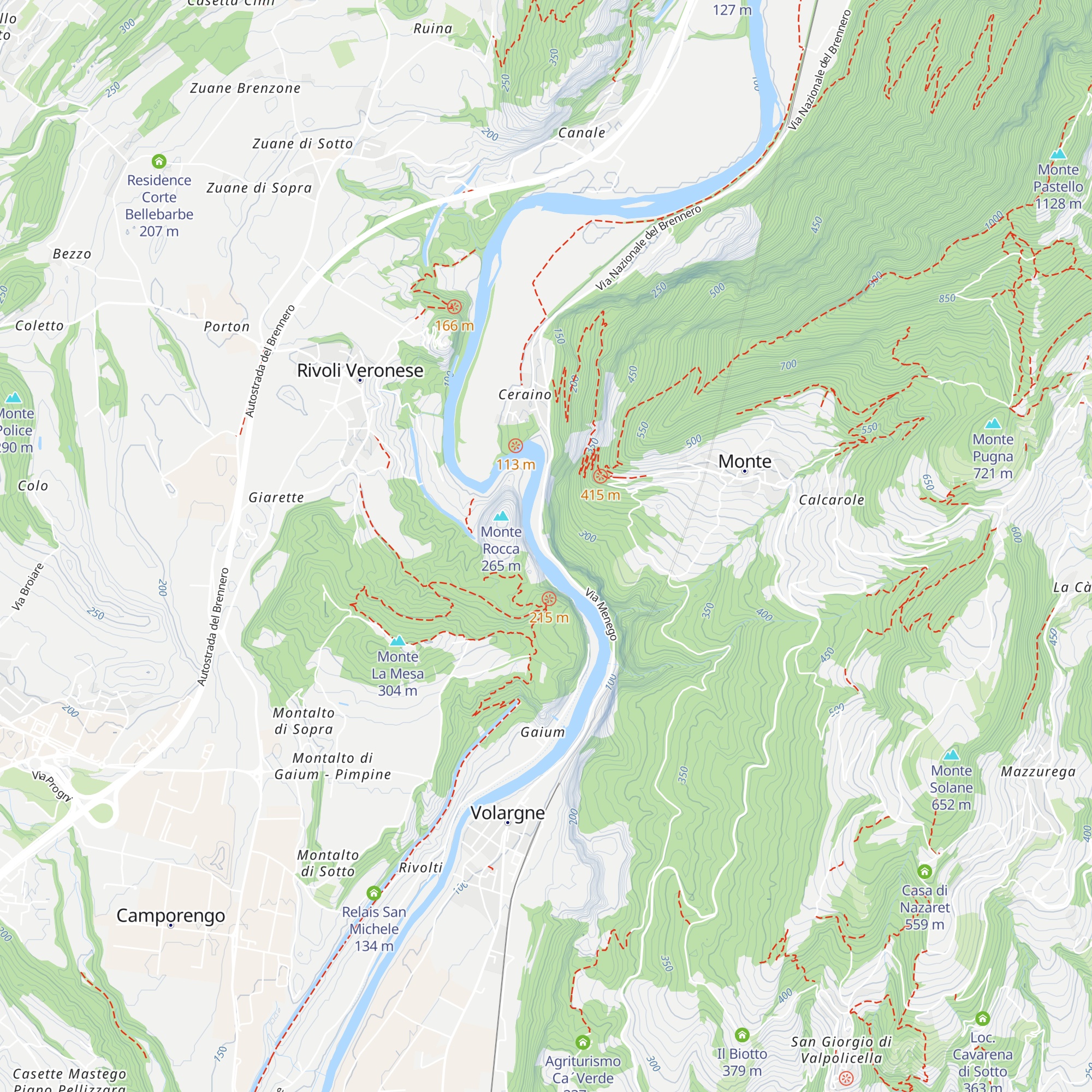 Terra dei Forti map