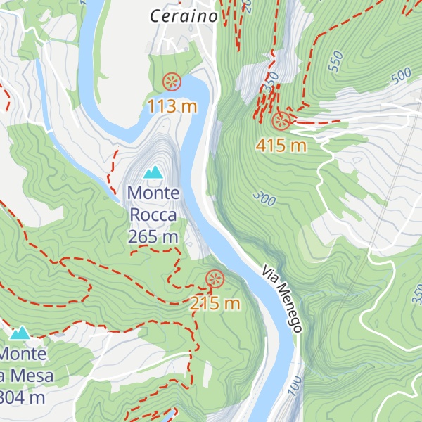 Map of Terra dei Forti