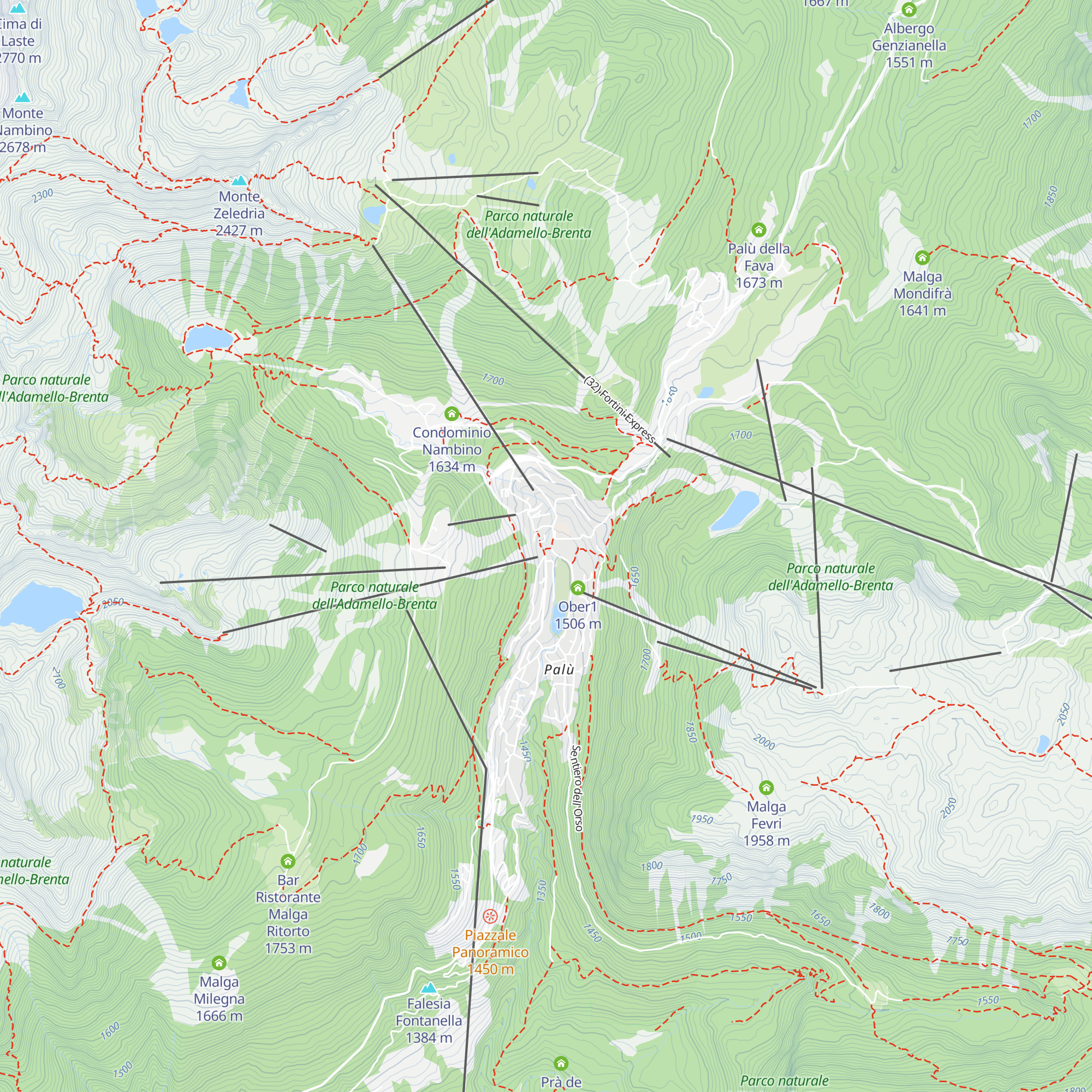 La Cantina di Suisse map