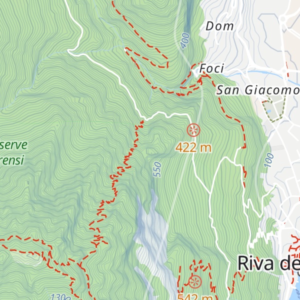 Map of Rocchettina