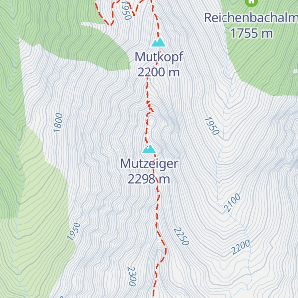 Map of Mutzeiger