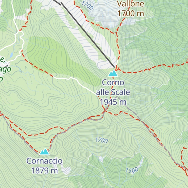 Map of Capanna del Sasseto