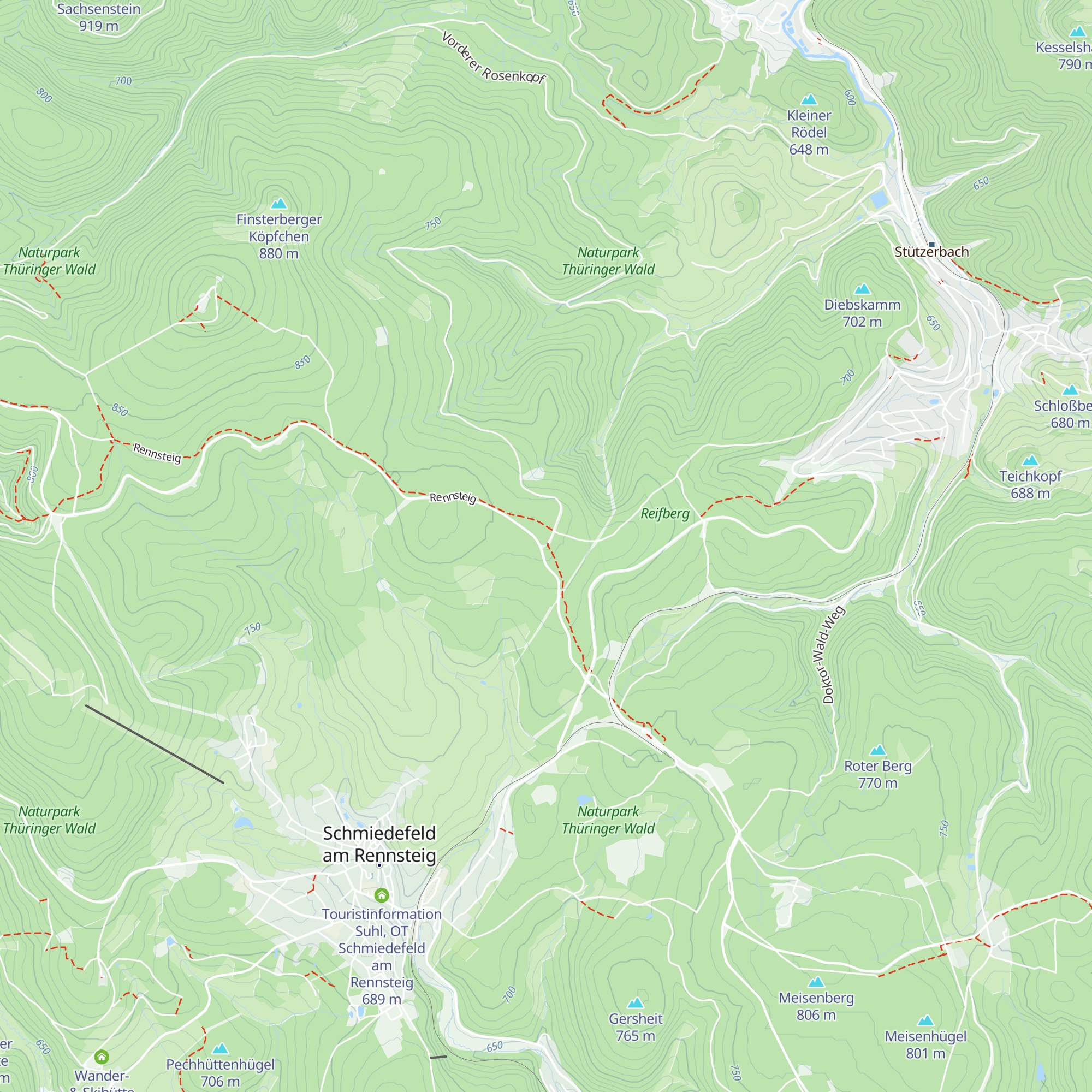 Grazien-Hütte map