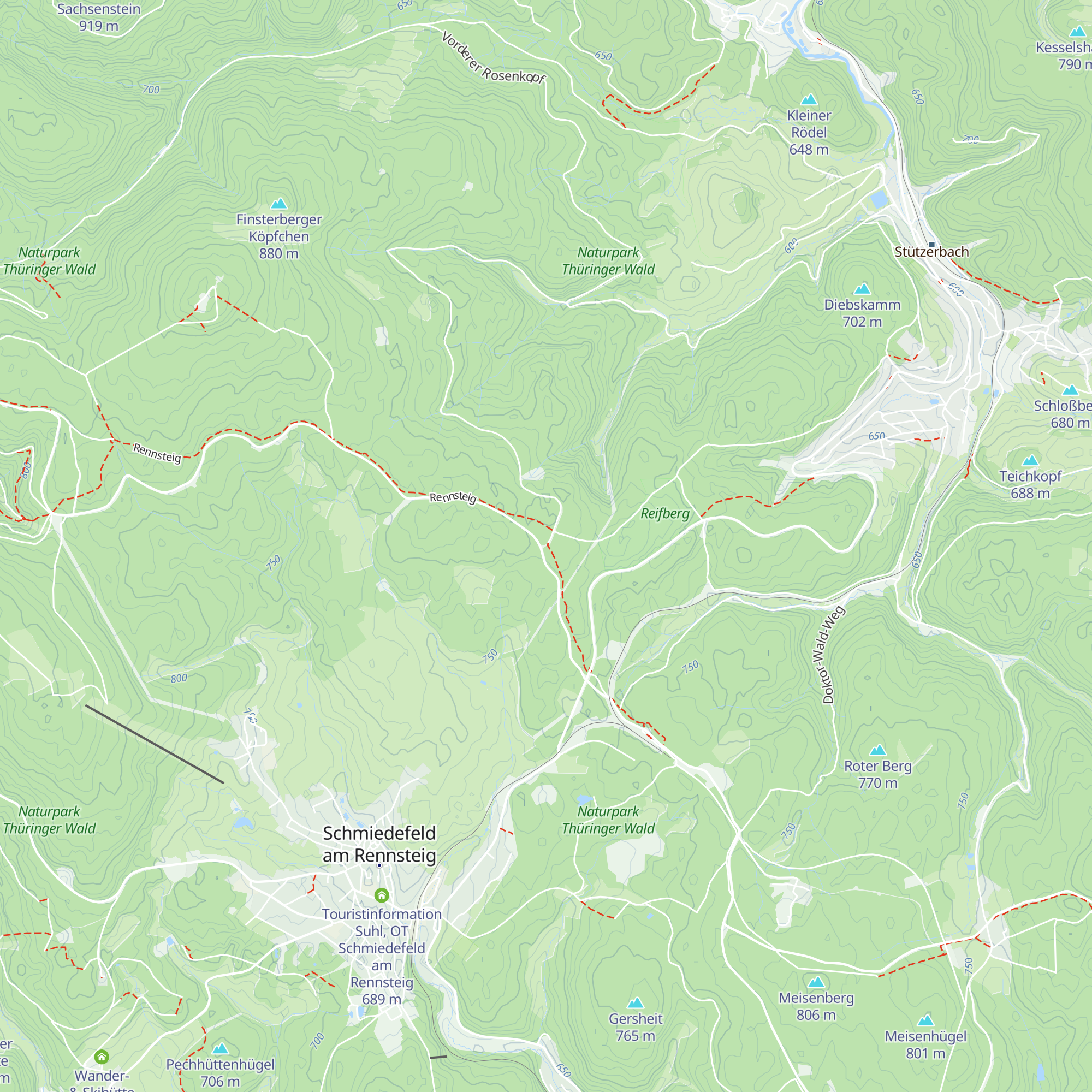 Grazien-Hütte map