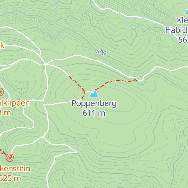 Map of Poppenberg