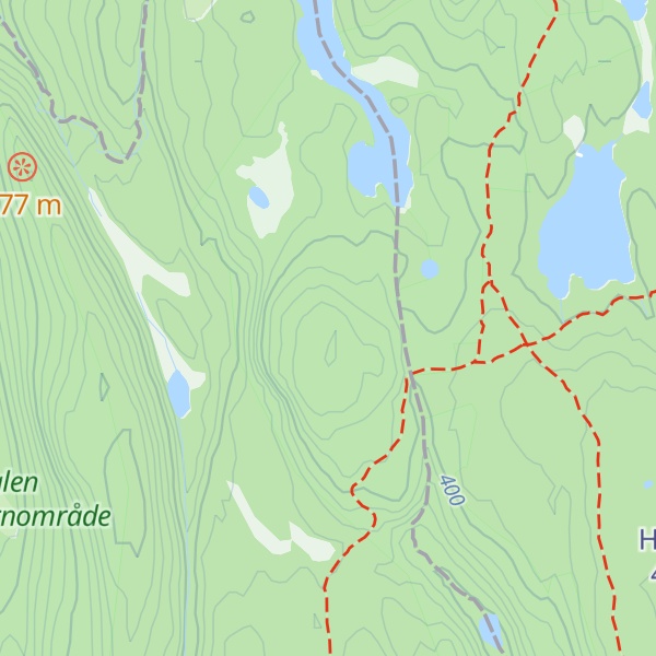 Map of Granberget