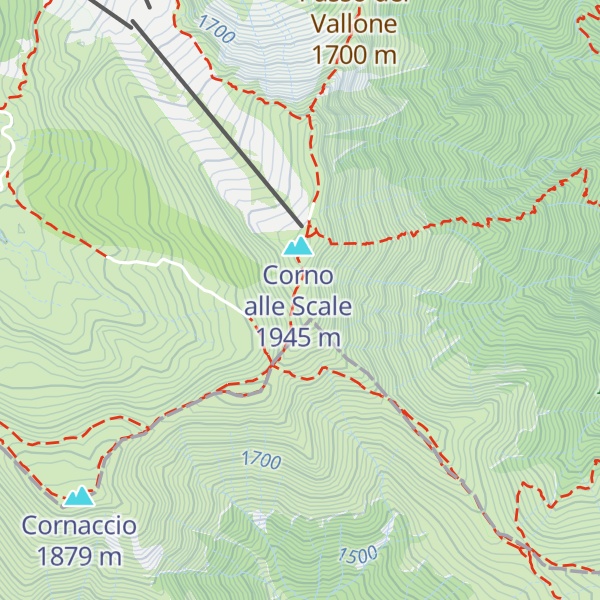 Map of Punta Giorgina