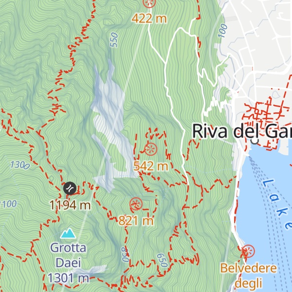 Map of Bait del Toni