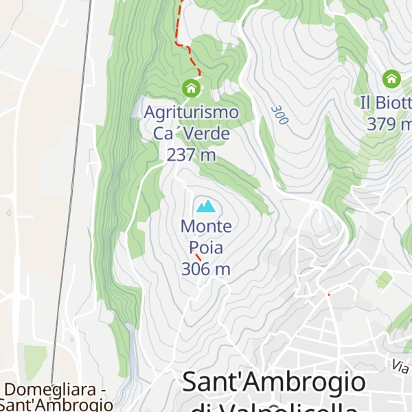 Map of Monte Poia