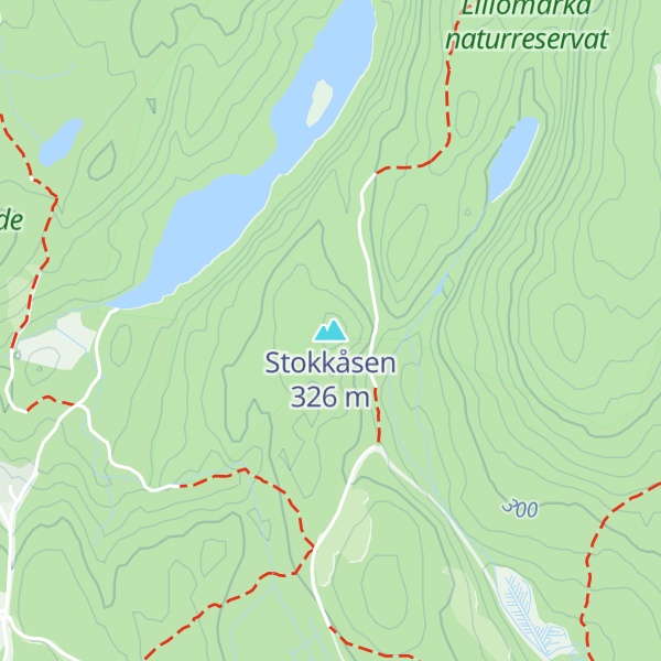 Map of Stokkåsen