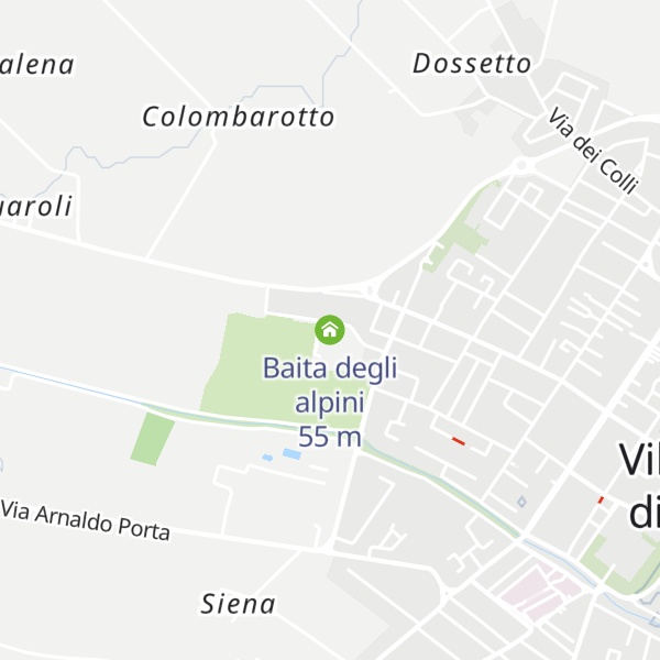 Map of Baita degli alpini