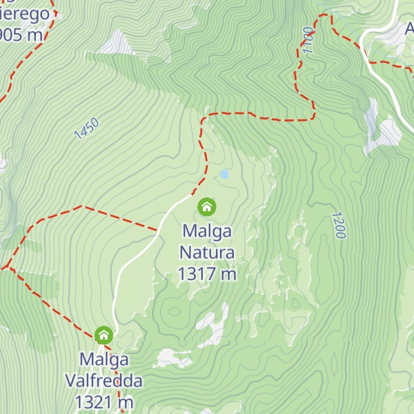 Map of Malga Natura