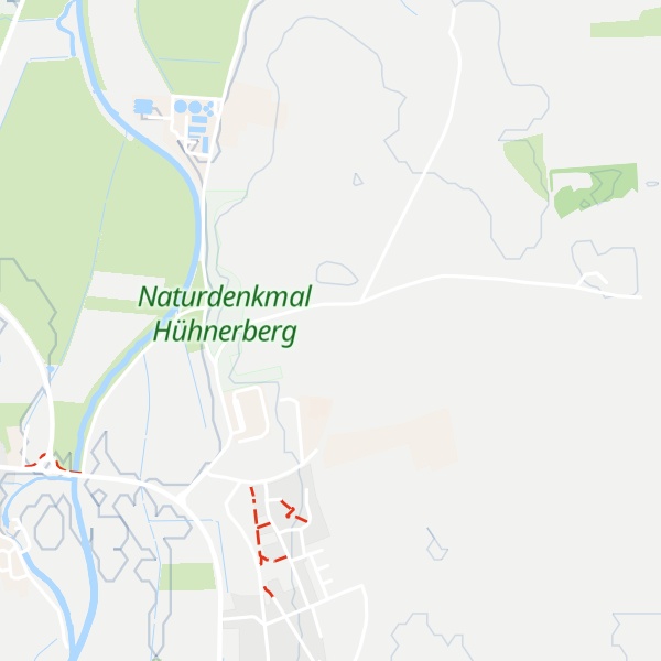 Map of Hühnerberg