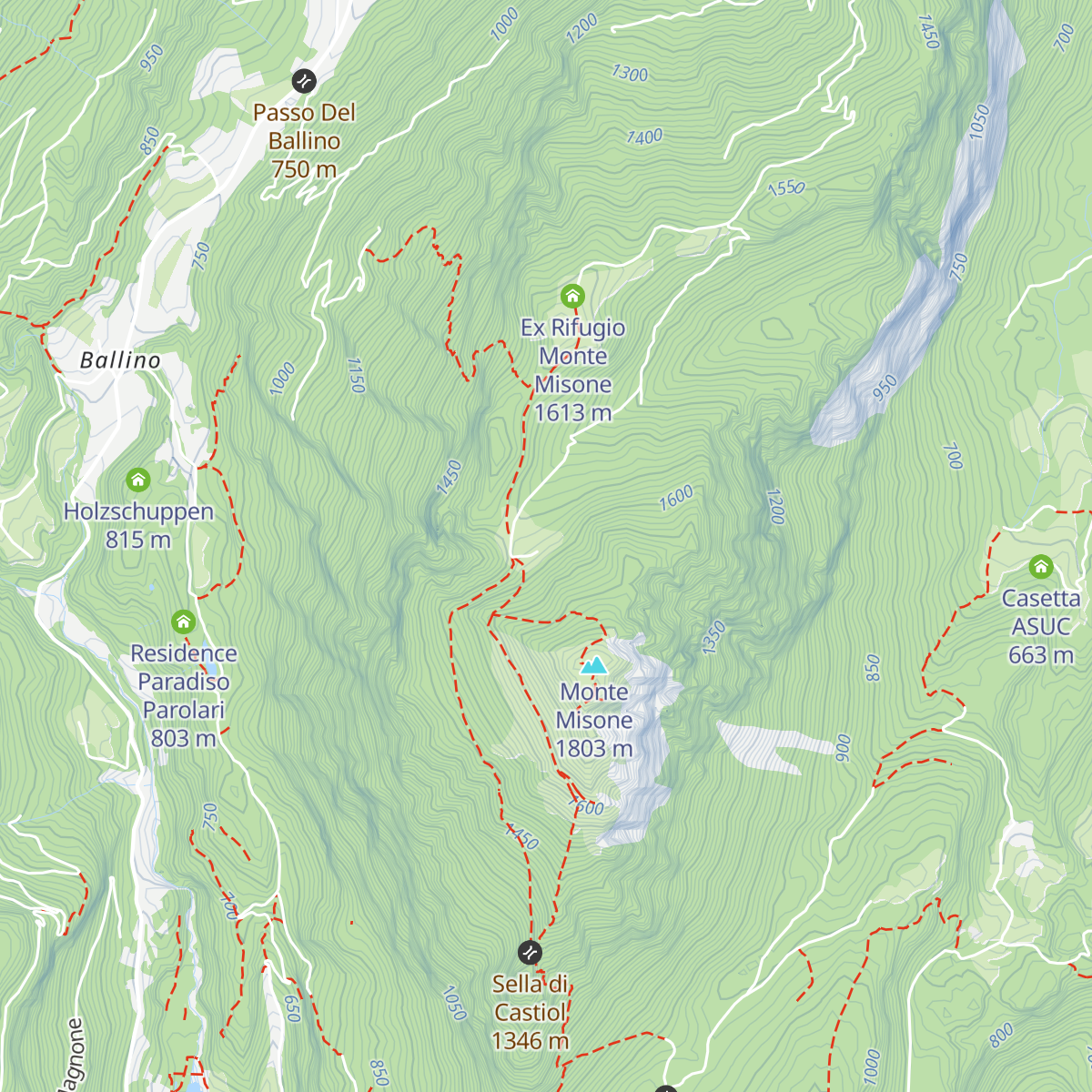 Malga di Tenno map
