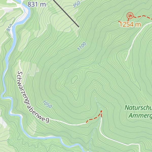 Map of Mühlschartenkopf
