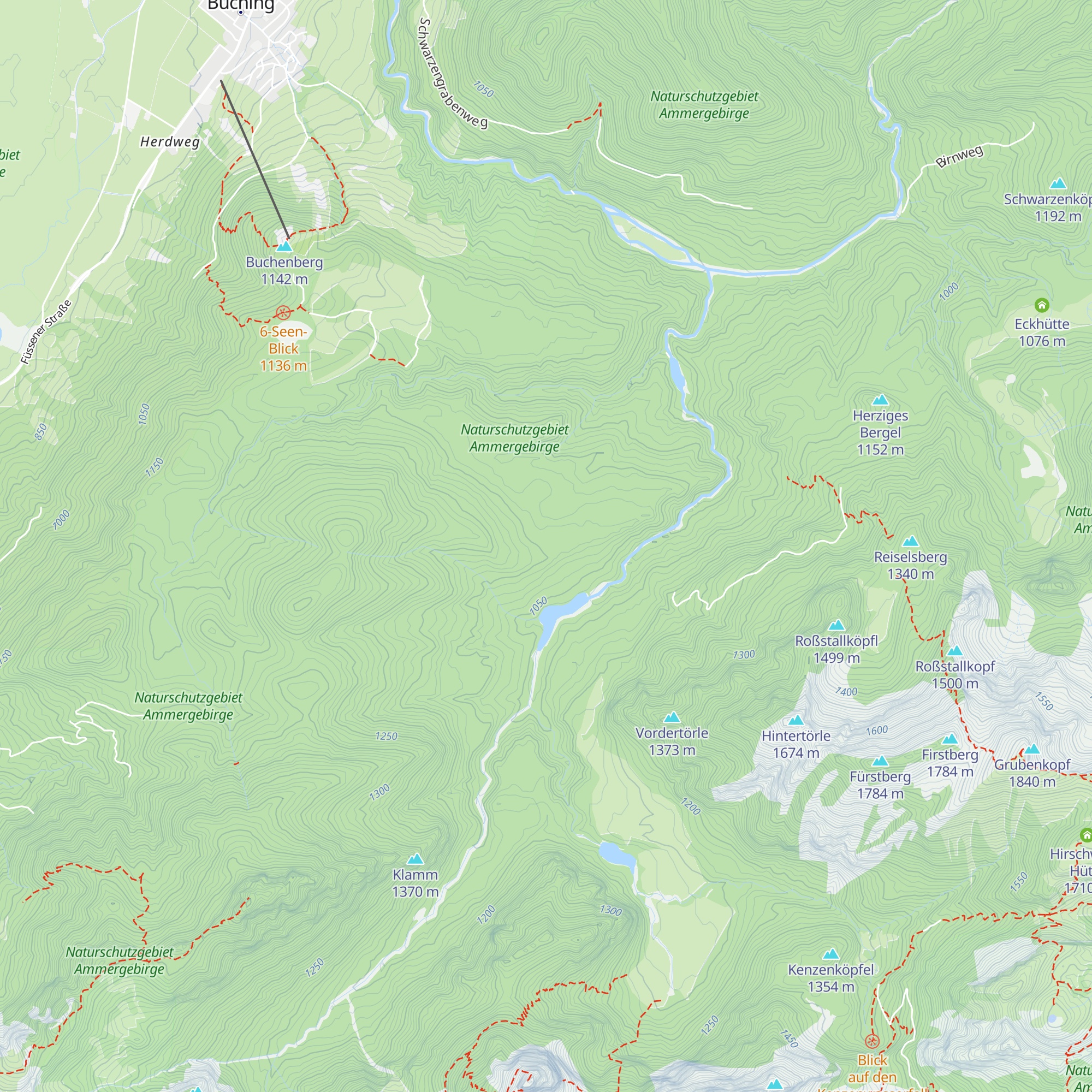 Leiterau map
