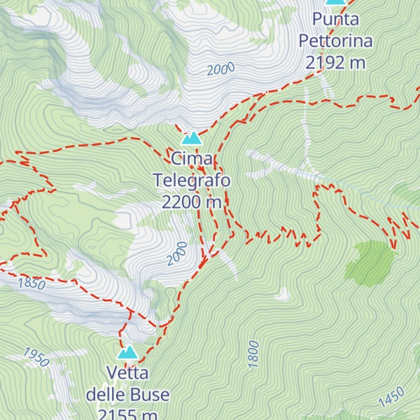 Map of Punta Sascaga