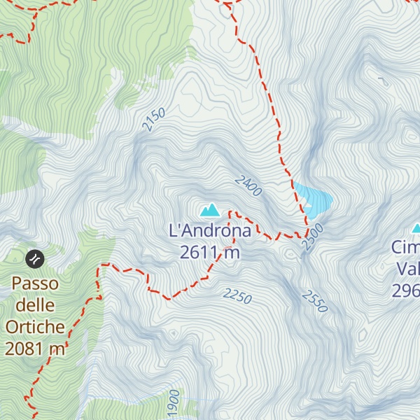 Map of L'Androna