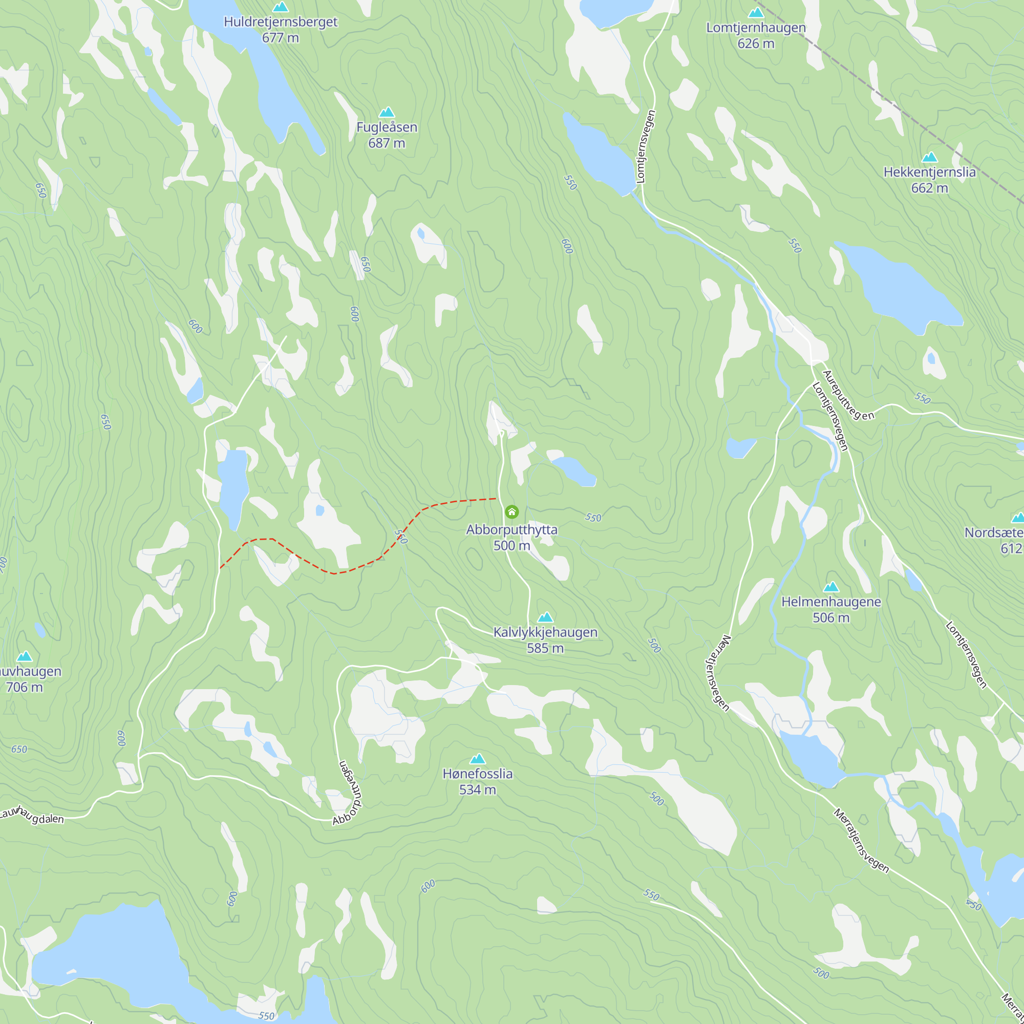Abborputthytta map