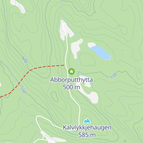 Map of Abborputthytta