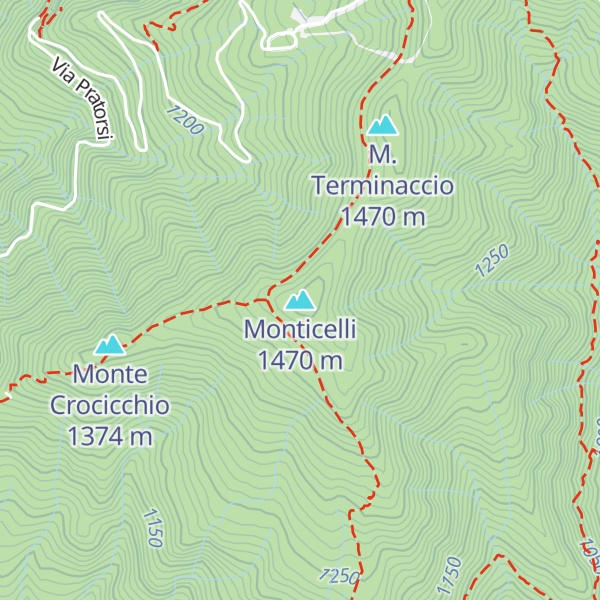 Map of Monticelli